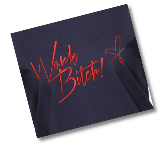 W*RK B**CH !!! BIG - T-Shirt